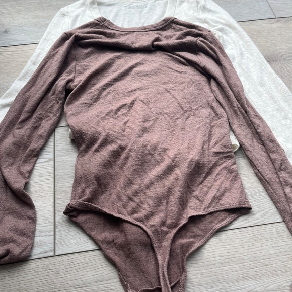 Abercrombie & Fitch BNWOT Soft A&F Cozy Bodysuit Bundle, Size XS - Picture 4 of 5